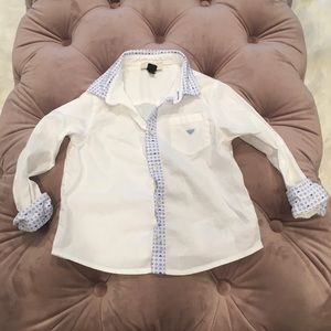 Toddler boy Armani button down